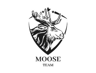 Projekt logo dla firmy moose team | Projektowanie logo